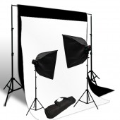 Lusana Studio Photography 360W Photo Studio Flash Strobe Monolight Lighting Kit